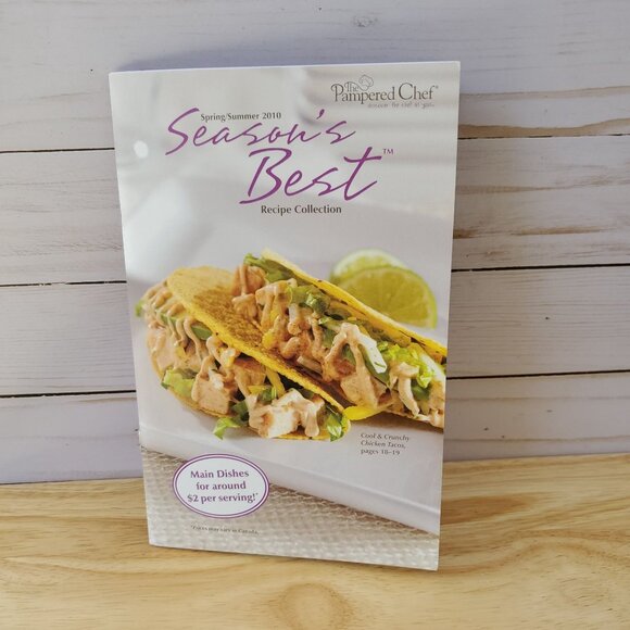 The Pampered Chef Seasons Best Recipe Collection Lot 2004, 2009, 2010 - Picture 11 of 14